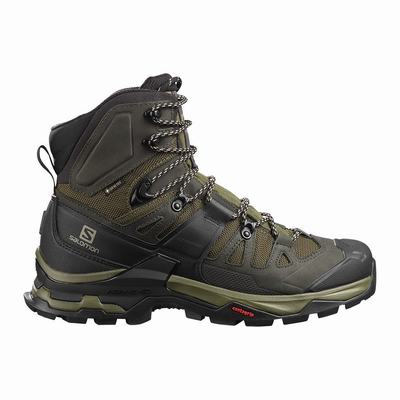 Pánské Trekové Boty Salomon QUEST 4 GORE-TEX Olivy Zelené SA13057-420